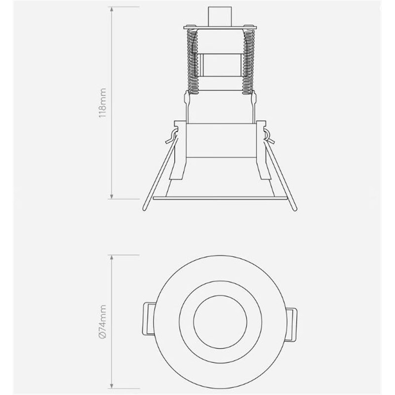 Astro Minima Mini recessed spot