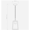 Astro Calvi Pendant 215 Hanglamp