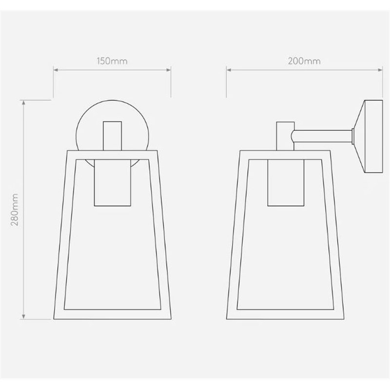 Astro Calvi Wall 305 Wandlampe