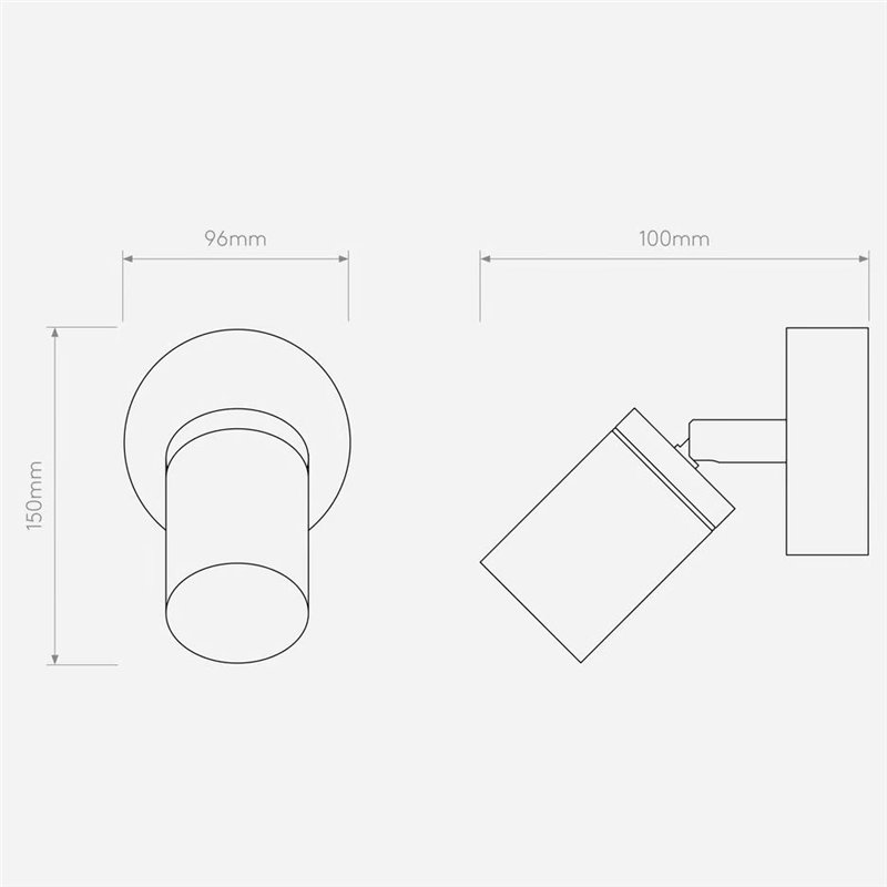 Astro Dartmouth Spot Single wall lamp