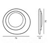 Foscarini Bahia Wall/Ceiling plafonnier / applique