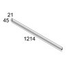 Delta Light DOT.COM ON WALLWASH 12 HO / / Decken- / Hänge- / Wandlampe