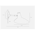 DFTP Darci Wandlamp