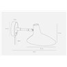 DFTP Darci wall lamp