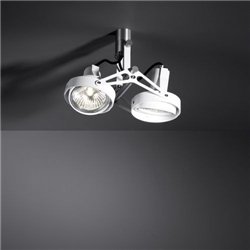 Modular Nomad 2x PAR30 Wandlamp / Plafondlamp - Wit - Outlet