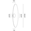 Wever & Ducré CLEA Wall 3.0 LED Wandlamp
