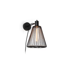 Wever & Ducré Wiro 1.0 Cone Wall Surf E27 With Plug Wandlamp