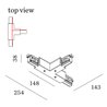 Wever & Ducré 3-phase track | AA-B T-Connector