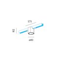 Wever & Ducré HEXO MINI ON TRACK 48V SYSTEM 1.0 LED Track