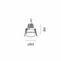 Wever & Ducré DEEPER 1.0 LED Inbouwspot