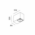Wever & Ducré Plano Ceiling Surf 1.0 Par16 Plafondlamp