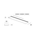 Wever & Ducré STREX SYSTEM BLANK COVER 2.0M
