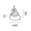 Wever & Ducré DEEP ADJUST fort 1.0 LED