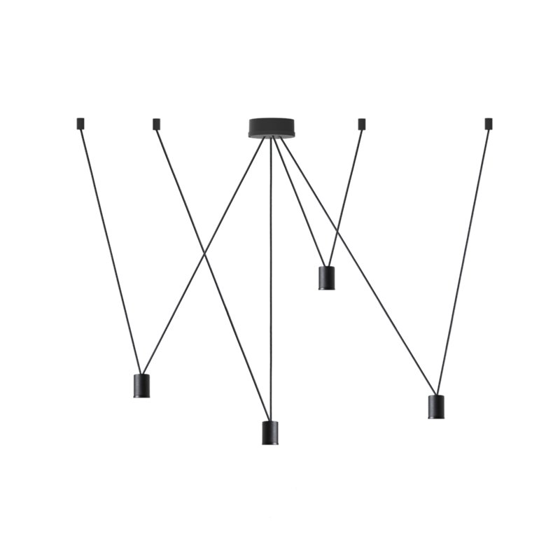 Wever & Ducré Suspension Set | E27 | 2.6 m | for 4 WIRO Decenter 4.0