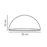 Nordlux Scorpius [IP44] wall lamp - Outdoor