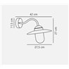 Nordlux Luxembourg [IP54] applique - Outdoor