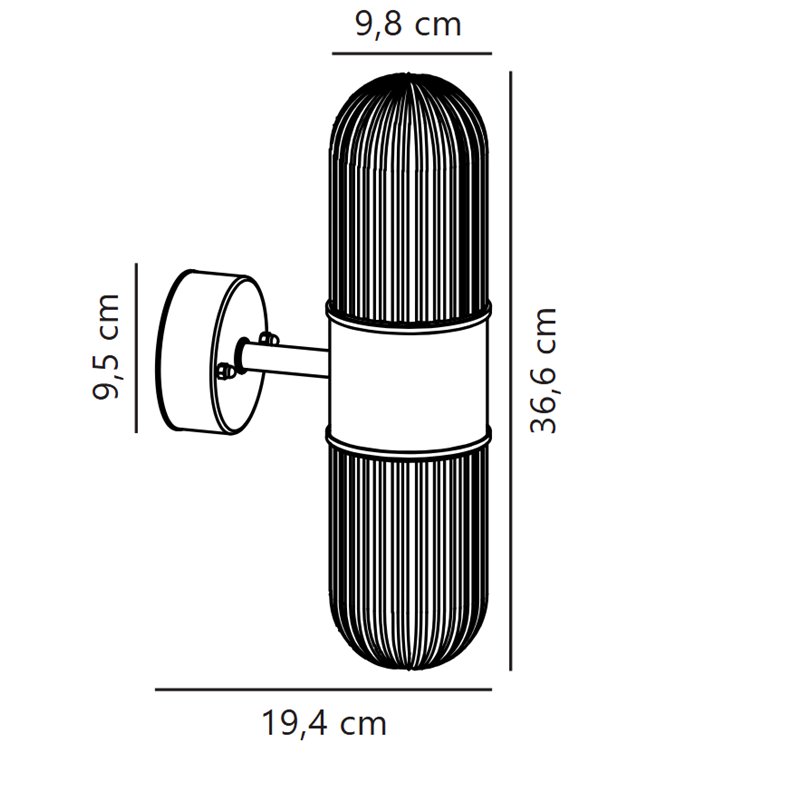 Nordlux Konyo [IP44] Wandlamp - Outdoor
