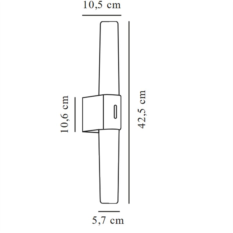 Nordlux Helva Double Basic [IP44] Wandlamp