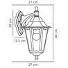 Nordlux Cardiff Down [IP44] applique - Outdoor