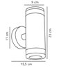 Nordlux Birk [IP44] Wandlampe - Outdoor