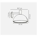 Nordlux Arki 35 [IP54] Wandlamp - Outdoor