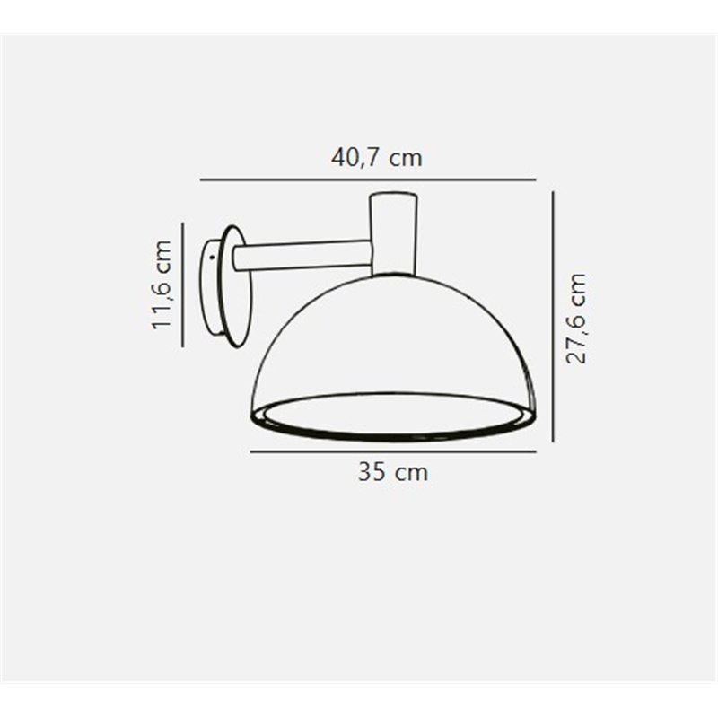 Nordlux Arki 35 [IP54] applique - Outdoor