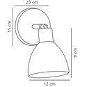 Nordlux Ray 12 Wandlamp