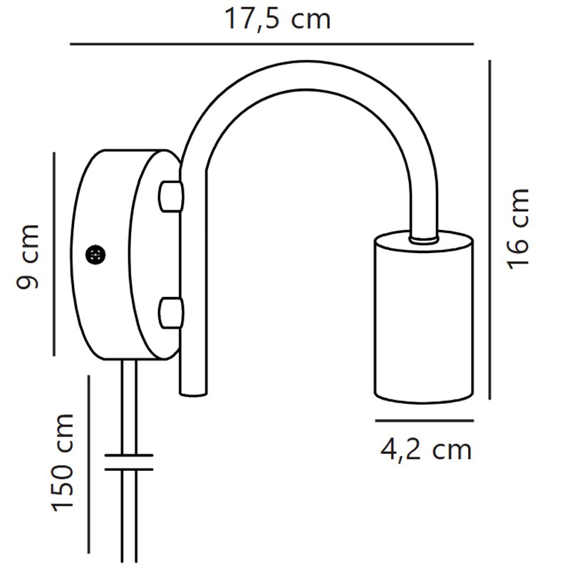 Nordlux Paco Wandlamp