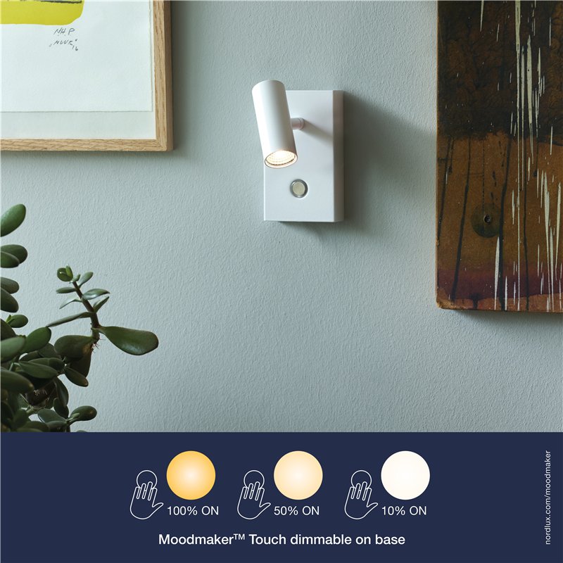 Nordlux Omari 3 Touch Dim Wandlamp
