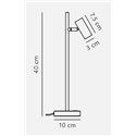 Nordlux Omari 3 Touch Dim Tafellamp