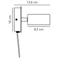 Nordlux Clyde 8 3-step Dim Wandlamp