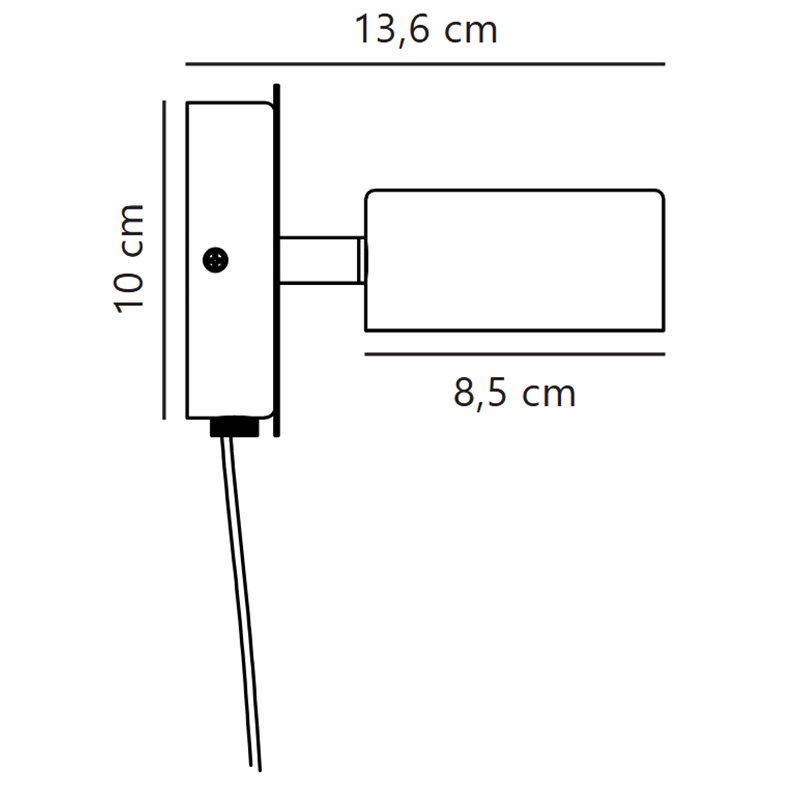Nordlux Clyde 8 3-step Dim Wandlamp