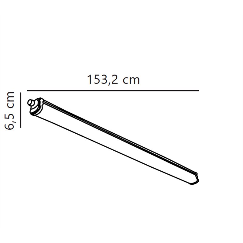 Nordlux Oakland 150 [IP65] Plafondlamp