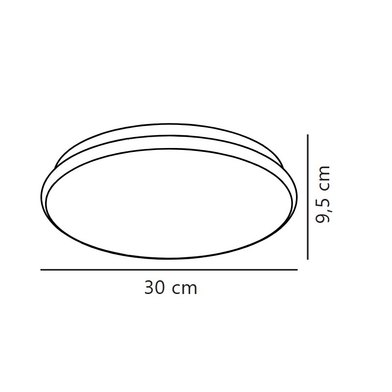 Nordlux Montone 18 [IP44] Plafondlamp