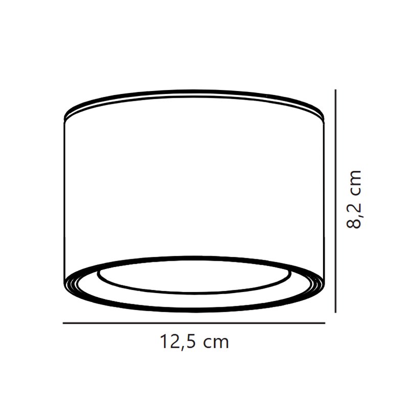 Nordlux Landon 12 Smart [IP44] Plafondlamp