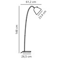 Nordlux Fleur 23 Vloerlamp