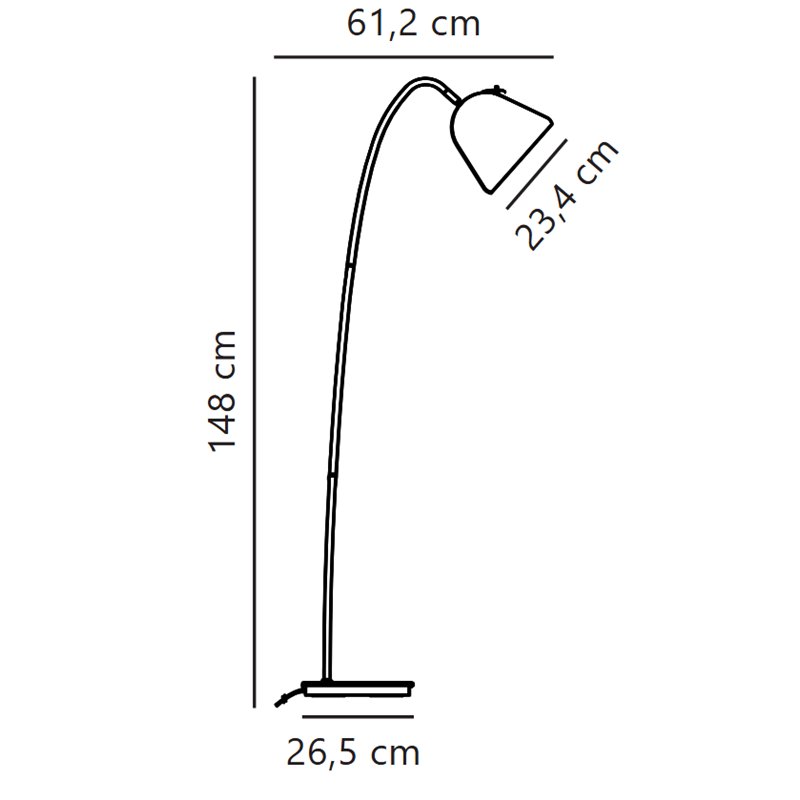 Nordlux Fleur 23 Vloerlamp