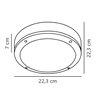Nordlux Desi 22 [IP44] ceiling lamp - Outdoor