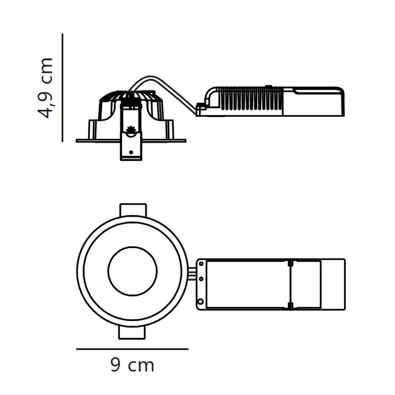 Nordlux Albric [IP44] Dim insulation recessed spot