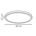 Nordlux Oja 60 3-step Dim Plafondlamp