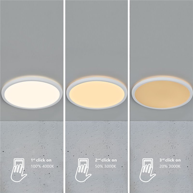 Nordlux Oja 29 3-step 3000/4000K Plafondlamp