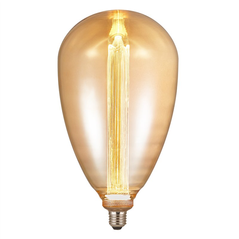 Nordlux Deco E27 | G173 Retro | Dim | 3000 Kelvin | 210 Lumen | Light Bulb | Gold colour