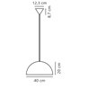 Nordlux Ellen 40 lampe a suspension
