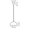 Nordlux Ellen 30 lampe a suspension