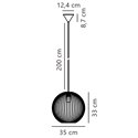 Nordlux BERONI 35 Hanglamp