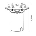 Nordlux Andorant [IP67] Grondlamp - Outdoor