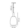 Nordlux Alton 23 lampe a suspension