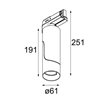 Modular Semih 61 track LED GI 