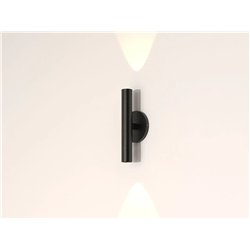 TAL HABANA UP/DOWN BASE WC wandlamp - 3000K - Zwart - Outlet