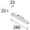 TAL MAGNETIC LED 48V L286 OPAL track lighting